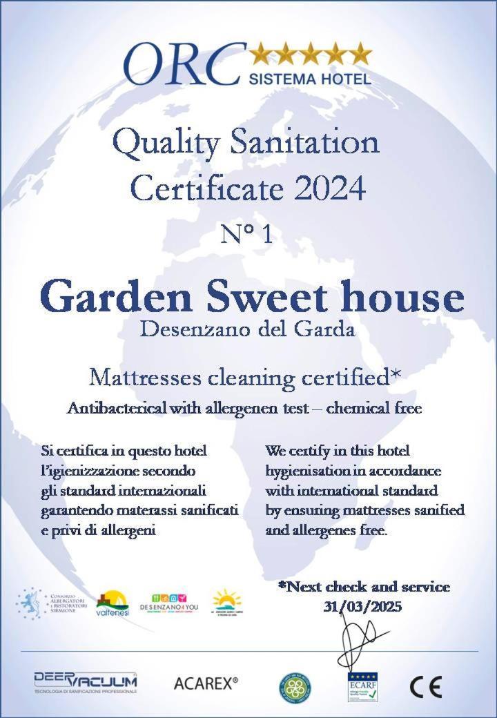 Garden Sweet House Desenzano Leilighet Desenzano del Garda Eksteriør bilde